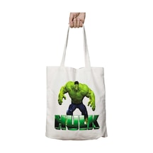 Art Hediye Hulk 2 Tasarımı İki Taraf Kalıcı Yıkanabilir Okul Plaj Omuz Bez Çanta Çok Renkli