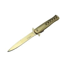 Tac-force 1111a T-lite Kamp / Av Çakısı 23cm- Yarı Otomatik, Metal Sap, Kemerlikli