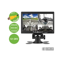 Obus Ev-m600e Ecoview Dört Video Girişli Güneşlikli Analog 7 Inch Araç Monitörü