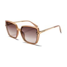 Zasone Kahverengi Polarize Cam Vintage & Retro Unisex Güneş Gözlüğü