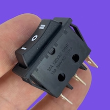 Ic-117 Dar Işıksız Yaylı Anahtar Mom-off-mom 3p