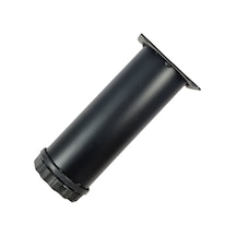 40 Lık 15 Cm Siyah Metal Yuvarlak Ayak 4 Adet