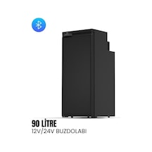 Suga Kompresörlü Karavan Buzdolabı 90 Litre 12v/24v-817