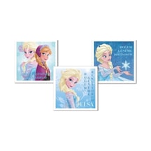 Frozen 10Lu Doğum Günü Kart+Zarf