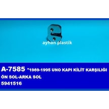 Kapı - 680 - Kilit Karşılığı Ön Sol-arka Sol - Dpmıx-hb - Uno 1989-1995