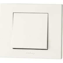 2 Adet Grano Beyaz Anahtar 2 Adet Çerçeve Dahildir