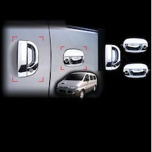 Hyundai Starex Uyumlu 1997 2007 Kapı Kolu Abs Plastik Krom