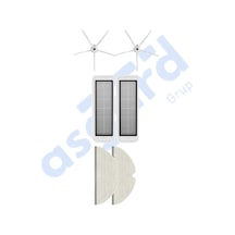 Roborock S50 S55 S5 Max S6 S6 Maxv Uyumlu 2 Yan Fırça 2 Filtre 2 Mop Pkt-iasgf0000691