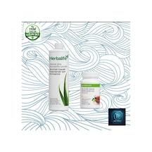 Herbal Aloe Konsantre İçecek 473 Ml + Çay Ve Bitki Ekstreli Aromalı İçecek Tozu Aromalı 51 G