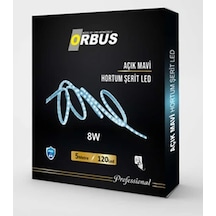 4 Adet Orbus Hortum Şerit Led İce Blue 5m
