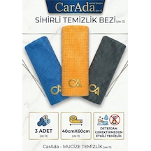 Sihirli Mikrofiber Temizlik Bez, Cam Ayna Temizlik Bezi 3 Adet 40x60cm