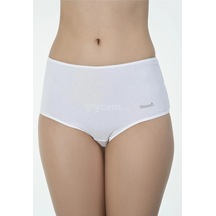 Kom Kadın Beyaz Basic Tekli Bikini Külot 41bk10151beya