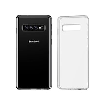 Baseus Samsung Uyumlu Galaxy S10 Simple Ultra İnce Kamera Korumalı Silikon Kılı