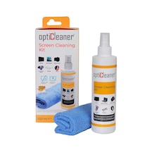 Lcd Ekran Temizleme Seti 250 Ml Sprey + Özel Mikrofiber Bez Bilgisayar, Laptop, Tablet, Tv, Telefon, Yazıcı, Kamera & Gözlük İçin Antistatik, Çizmez Ve Parlatıcı