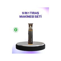 9 U 1 Arada Şarjlı Erkek Bakım Cihazı Saç Sakal Bıyık Ense Trimmer Diğer