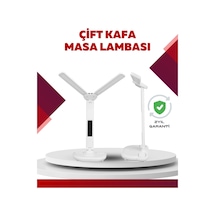 Mey İthalat Göz Koruyucu Led Okuma Lambası Titreşimsiz Işık, Kalemlik Ve Stand Fonksiyonlu Renkli