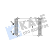 Kale 385600 Klima Radyatörü Kondanser - Citroen C5 2001-2004 2.0 Hdi Dizel Klimalı Modeller 6455ac