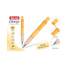 Deep Pastel Hardal Sarısı 0.7 Mm Mekanik Kurşun Kalem Versatil Kalem