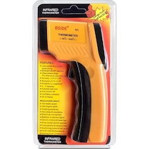 Honeybeeshop Bsıde H1 Dijital Kızılötesi Termometre Et Buffalo Sütü Bbq Pişirme Non Contact Lazer Tabanca Abs Malzeme Pil İle Çalışır