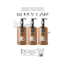 Eyüp Sabri Tuncer Artisan Doğal Zeytinyağlı Sıvı Sabun Cappuccino 600 Ml X3 Diğer