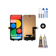Google Pixel 5 Gd1yq Gtt9q G5nz6 Uyumlu A Kalite Lcd Ekran Dokunmatik + Montaj Seti