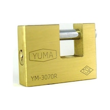 Yuma Kayar Milli Pirinç Asma Kilit 68 Mm - Yeni Tip Diğer