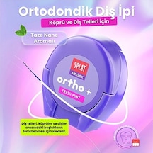 Splat Diş Telleri Için Özel Smilex Ortho+ Nane Aromalı Diş Ipi