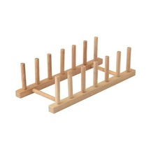 Bambu Ahşap Tabaklık Tabak Standı 27,5cm X 12 Cm Bambu Turuncu Diğer