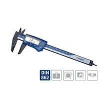 Dasqua 0-150mm Djital Plastik Kumpas 0.01mm 2035-0005