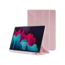 Samsung Galaxy Tab S10 Fe İçin Kılıf Origami Pencil Rose Gold Galaxy Tab S10 Fe X520 İle Uyumlu Kılıf - Rose Gold