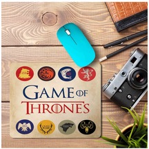 Game Of Thrones Semboller Baskılı Mousepad Mouse Pad