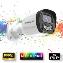 Gece Renkli Fullhd 5mp 4 Ultra Warm Ledli Güvenlik Kamerası