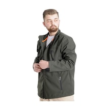 Mode Xl Büyük Beden Erkek Mont Basic Waterproof 21232 Haki 001