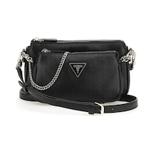 Guess Noelle Saffiano Mini Kadın Çapraz Çanta Hwzg9672710 Siyah