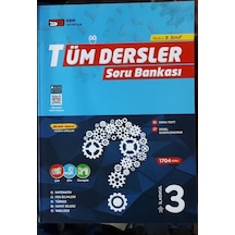 3.Sınıf Tüm Dersler Soru Bankası 2018 Baskı Sbm Yayınları