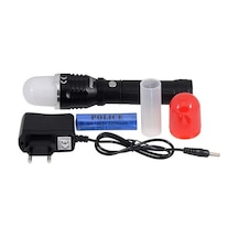 Police Ps-22 Cree Led + Zoom + Mıknatıslı Şarjlı El Feneri Siyah