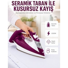 Buharlı Kablolu Ütü 2200 Watt Kireçlenme Önleyici Şok Buharlı Yeni Nesil