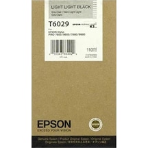 Tonersepeti Epson T6029 C13t602900 Açık Açık Siyah Kartuş