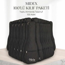 Midex Cs-21a-100x Soprano Ukulele Çantası 100'lü Paket Kaliteli Siyah Kılıf 100 Adet