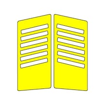 Sevenkardeşler Cg Florasan Sarı Yan Kapak Sticker