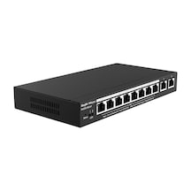 Ruijie-Reyee RG-ES210GC-LP 8 Port Poe+ 10-100-1000 + 2 Port 10-100-1000 Uplink Yönetilebilir Switch