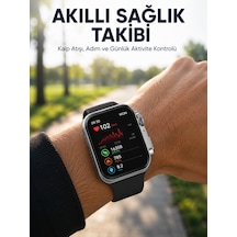 Rs12 Pro+ 2025 Serisi Uzun Şarj Süreli  Full Ekranlı Özel Üretim Akıllı Saat 2gb Hafıza, Amoled, Gps, Sesli Arama Yeni Nesil - Lisinya