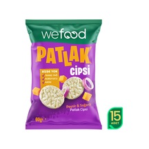 Wefood Peynir & Soğanlı Patlak Cipsi 60 G 15'li 8683347037674