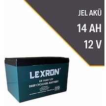 Lexron 14ah-12v Jel Akü