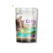 Catty Bistro Sterilised Tavuklu Kedi Ödülü 60gr