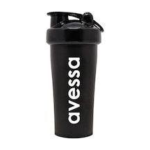 Avessa Cool Smart Şhaker Bardaklı Siyah 550 ML Siyah