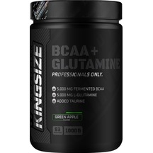 Kingsize Nutrition Bcaa + Glutamine Powder 1000 Gr Yeşil Elma