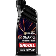 Snc Oil 150.000 + Bakım Pro-S Plus Onarıcı 15W-50 Yarı Sentetik Motor Yağı 1 L