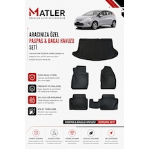 Ford Fiesta 2013 Model 4d Ekstra Havuzlu Paspas Ve Bagaj Havuzu Set