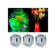 Led Işıklı Buz Küpleri 3 Adet Renkli